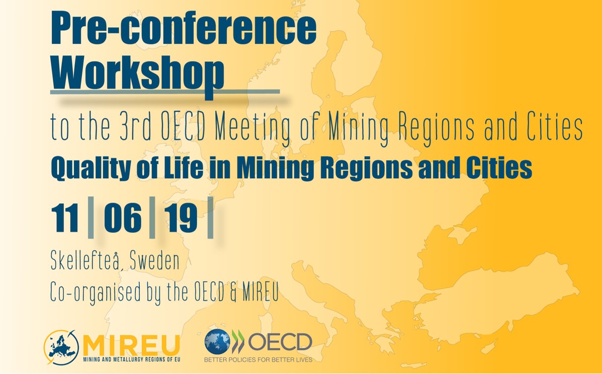 Poster for 3rd OECD meeting of mining regions &amp; cities  