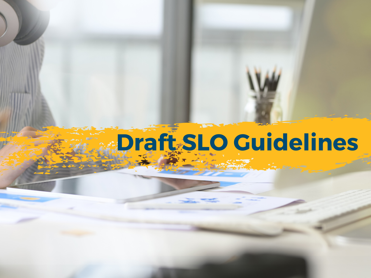 Draft SLO Guidelines